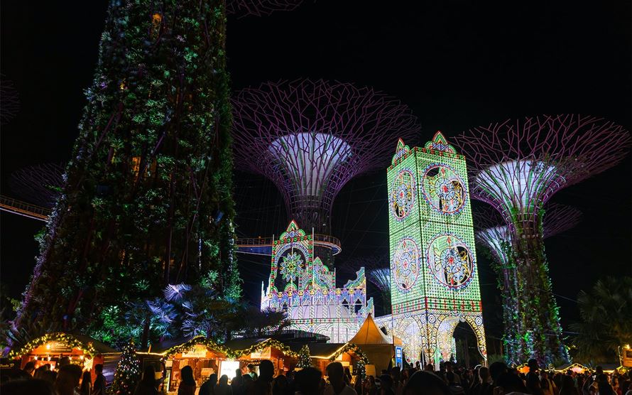 Gardens by the Bay Christmas Wonderland